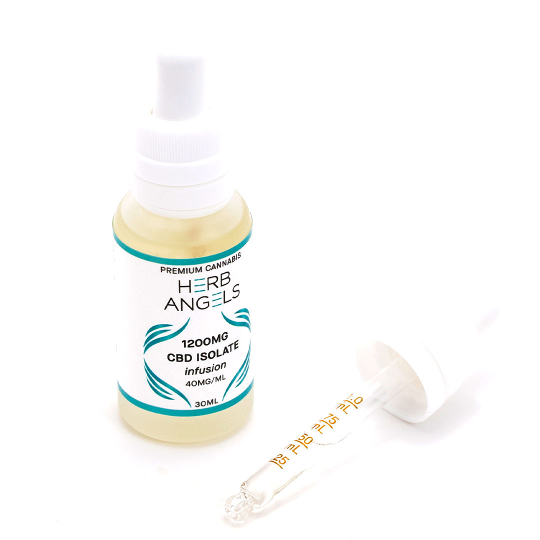 CBD Isolate Tincture (600mg–2400mg) | Zero THC Daily Support