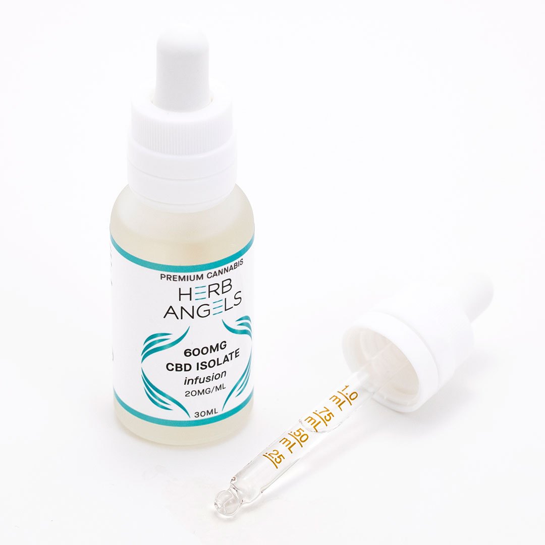 CBD Isolate Tincture (600mg–2400mg) | Zero THC Daily Support